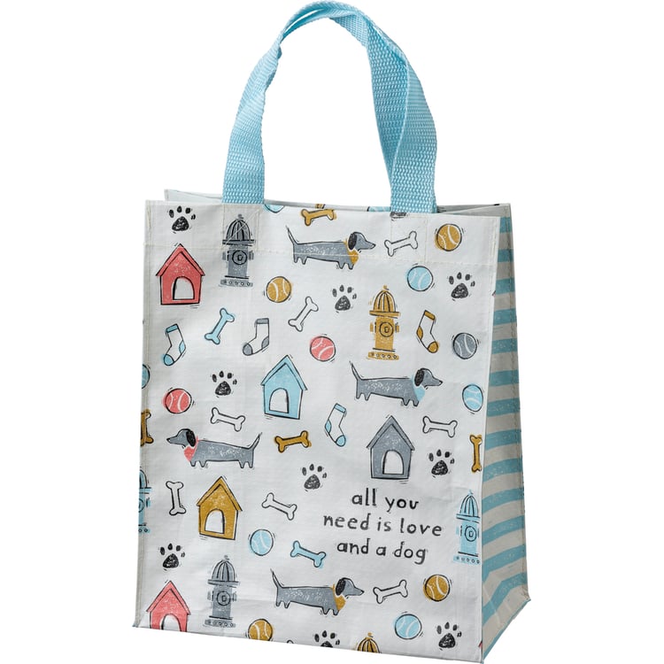 primitives by kathy All You Need Is Love And A Dog Daily Tote