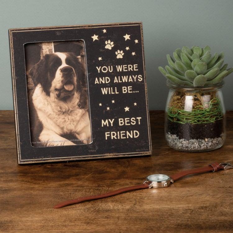 Primitives By Kathy Always Will Be My Best Friend Photo Frame