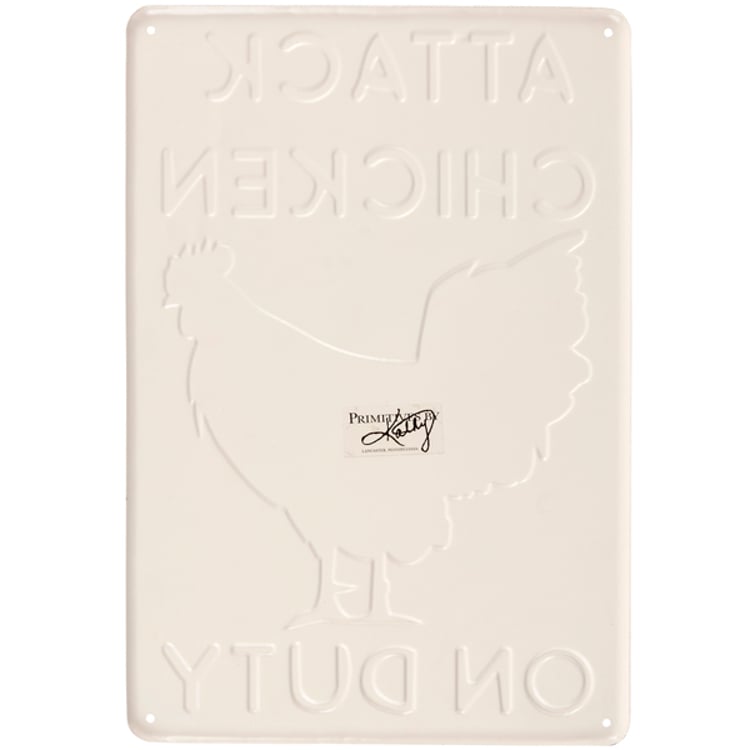 Primitives By Kathy Attack Chicken On Duty Wall Decor