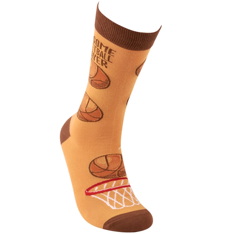 Primitives By Kathy Awesome Basketball Player Socks