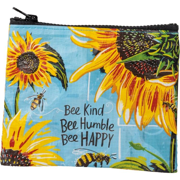 Primitives By Kathy Bee Kind Bee Humble Bee Happy Zipper Wallet