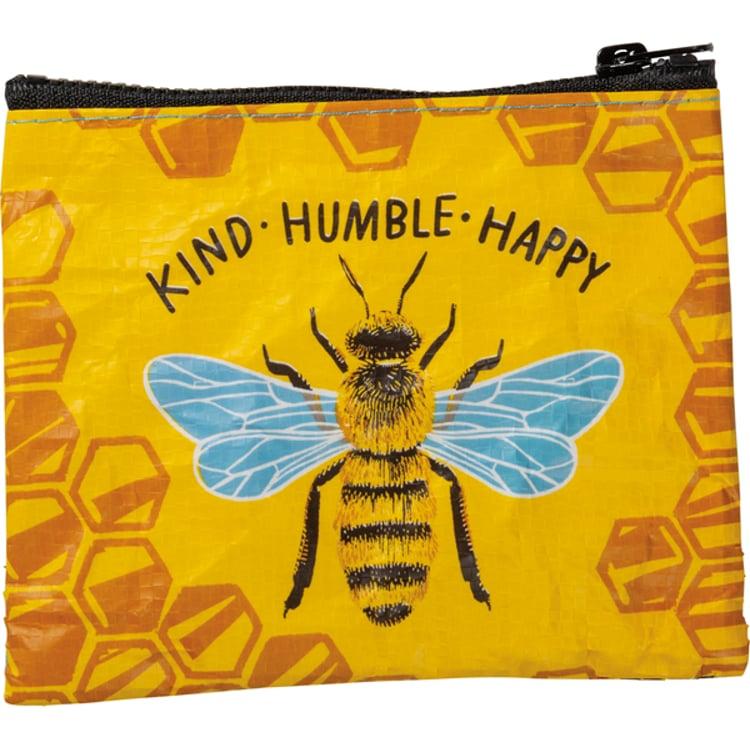 Primitives By Kathy Bee Kind Bee Humble Bee Happy Zipper Wallet