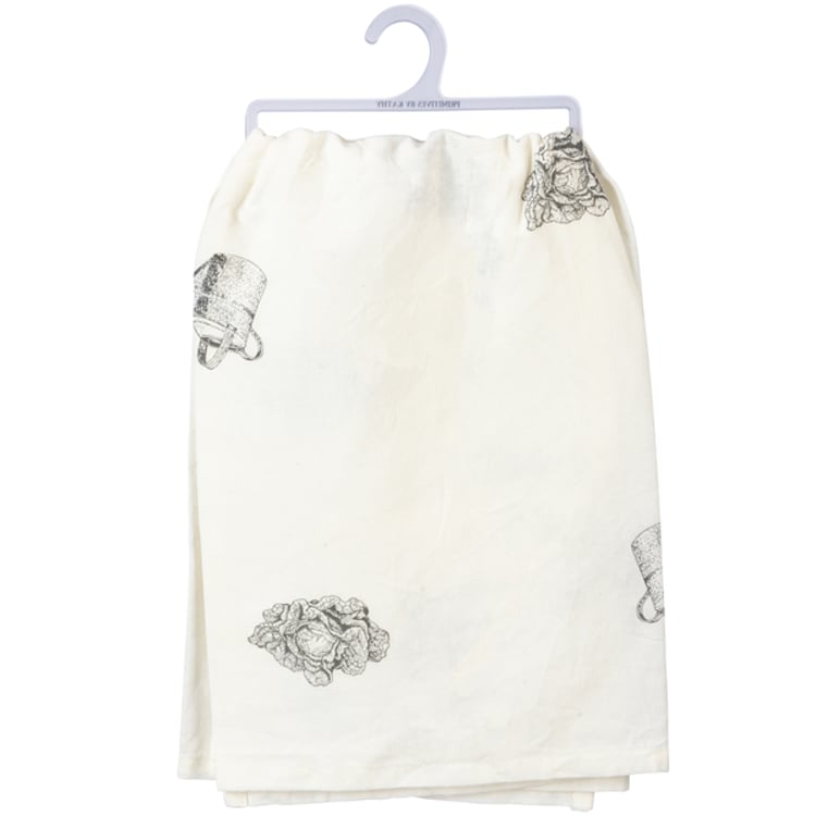 Primitives By Kathy Bunnies Bring Blessings Abundance Kitchen Towel