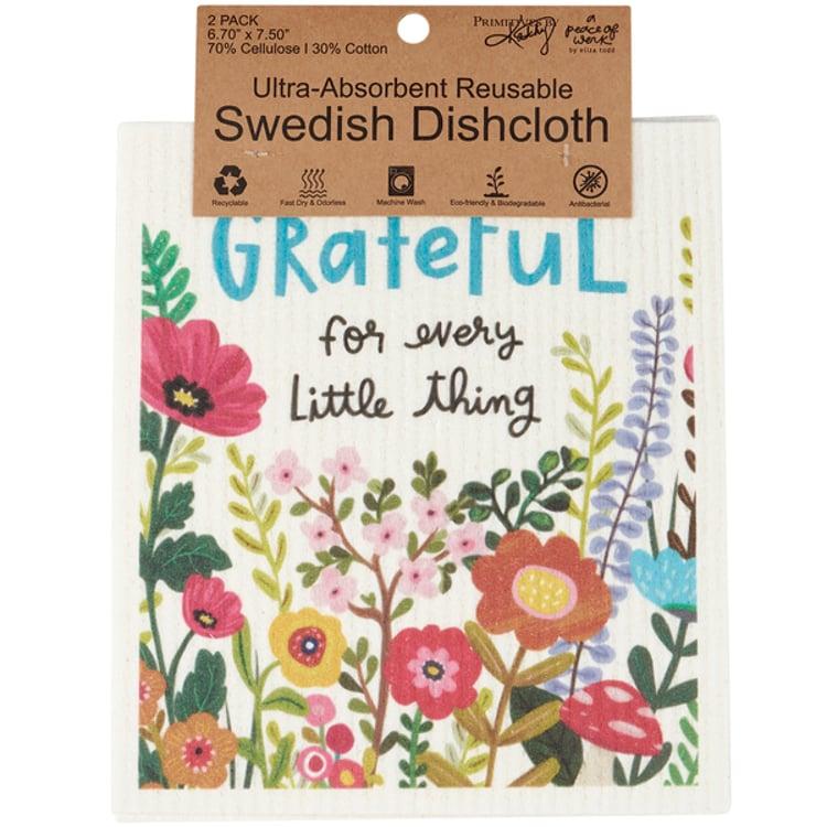 Primitives By Kathy Choose Joy Swedish Dishcloth Set