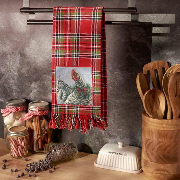 Primitives By Kathy Christmas Chicken Kitchen Towel