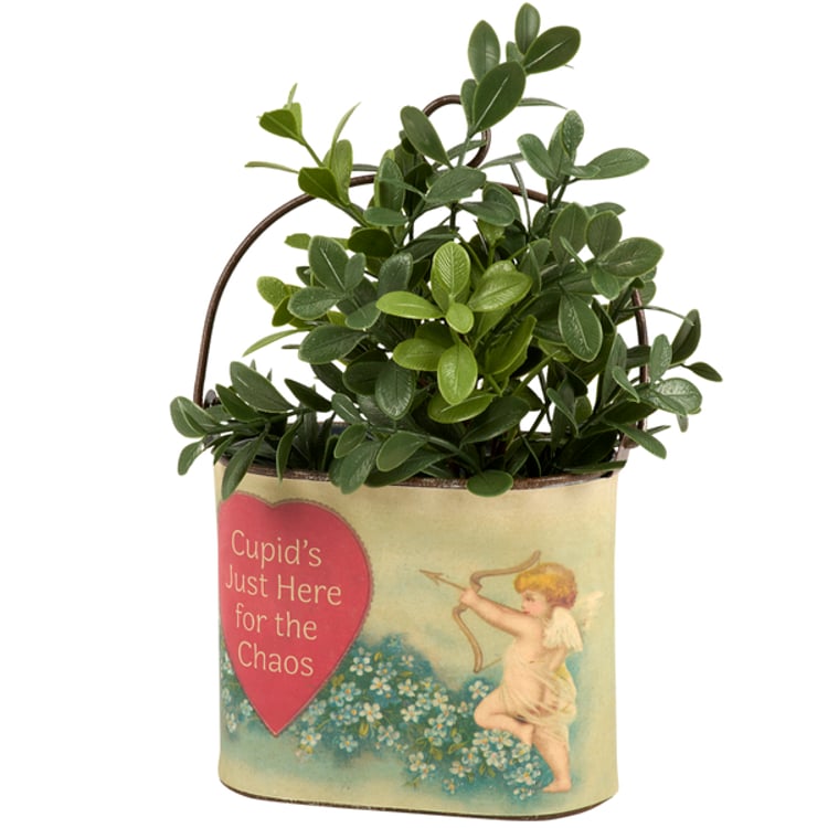 Primitives By Kathy Cupid's Just Here For The Chaos Small Bucket