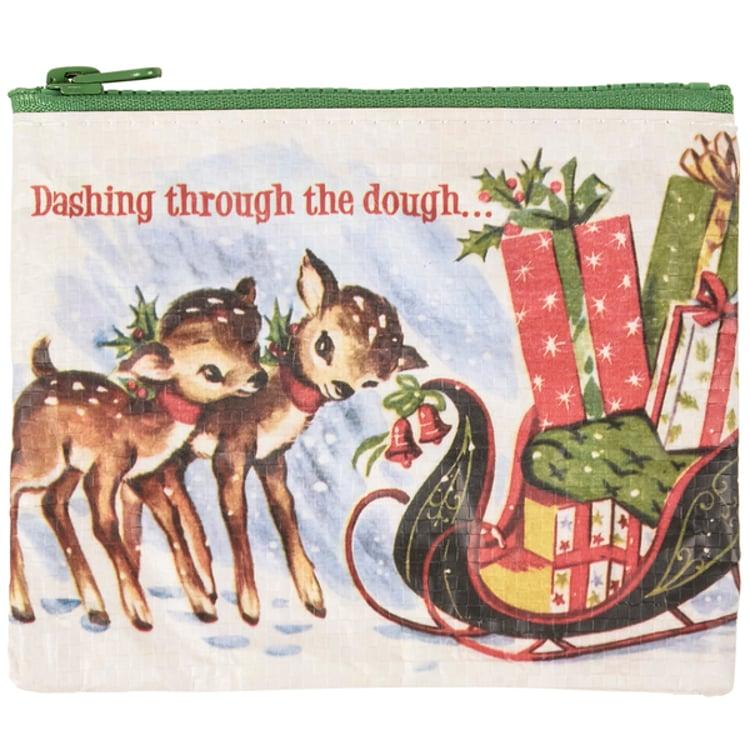 Primitives By Kathy Dashing Through The Dough Zipper Wallet