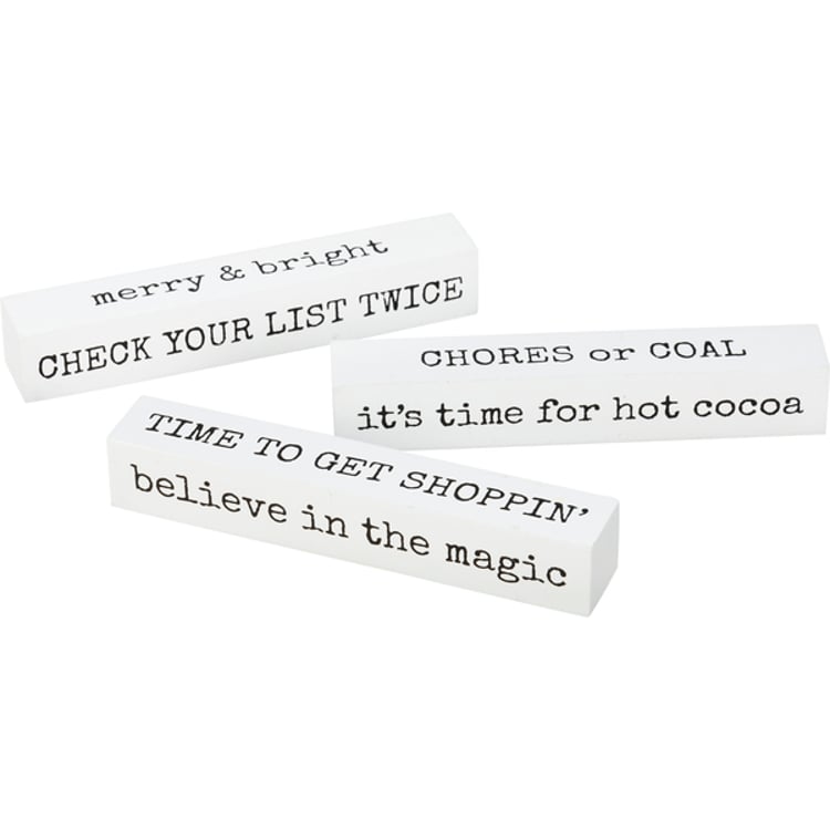 Primitives By Kathy Days 'Til Christmas Block Countdown