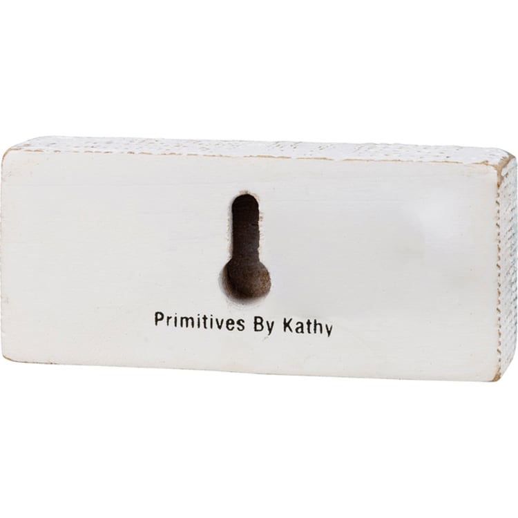 Primitives By Kathy Dear Beach I Think About You Block Sign