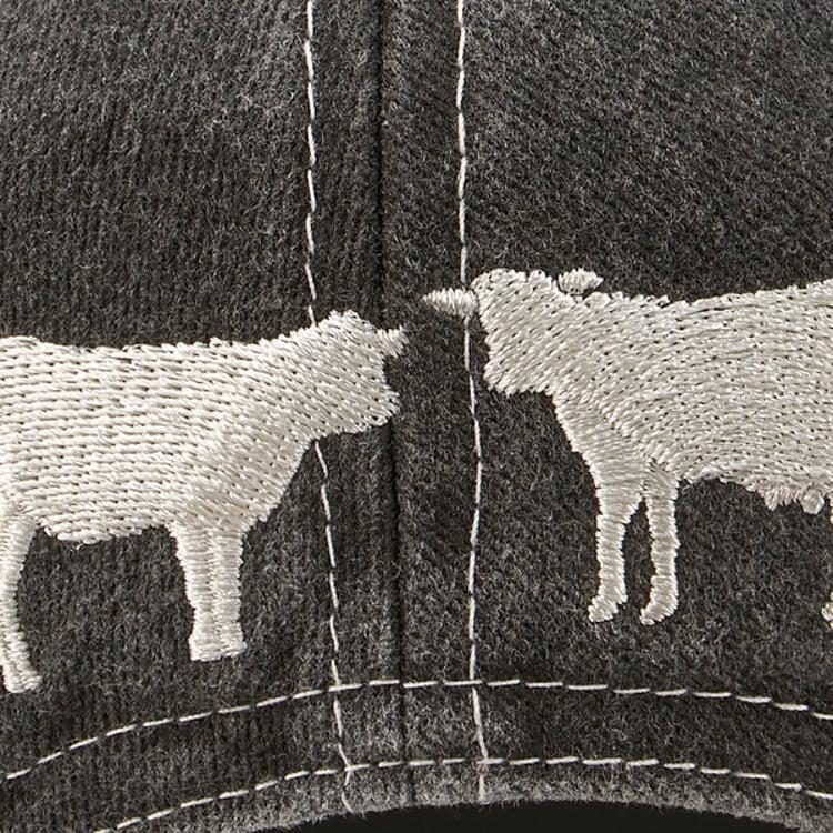 Primitives By Kathy Distracted By Cows Baseball Cap