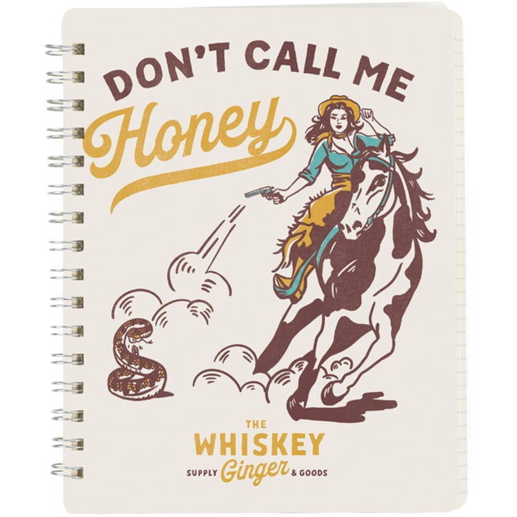 Primitives By Kathy Don't Call Me Honey Spiral Notebook