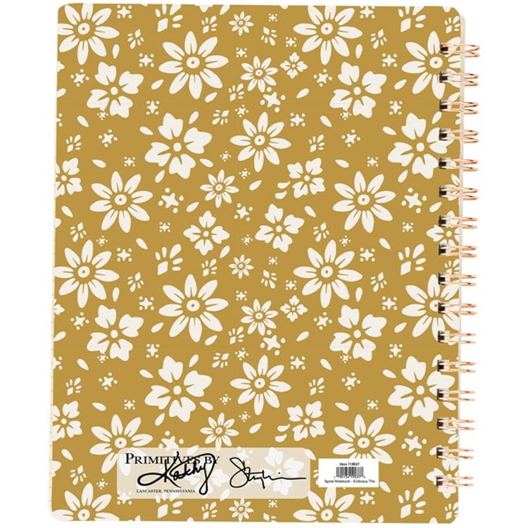 Primitives By Kathy Embrace The Magic Spiral Notebook