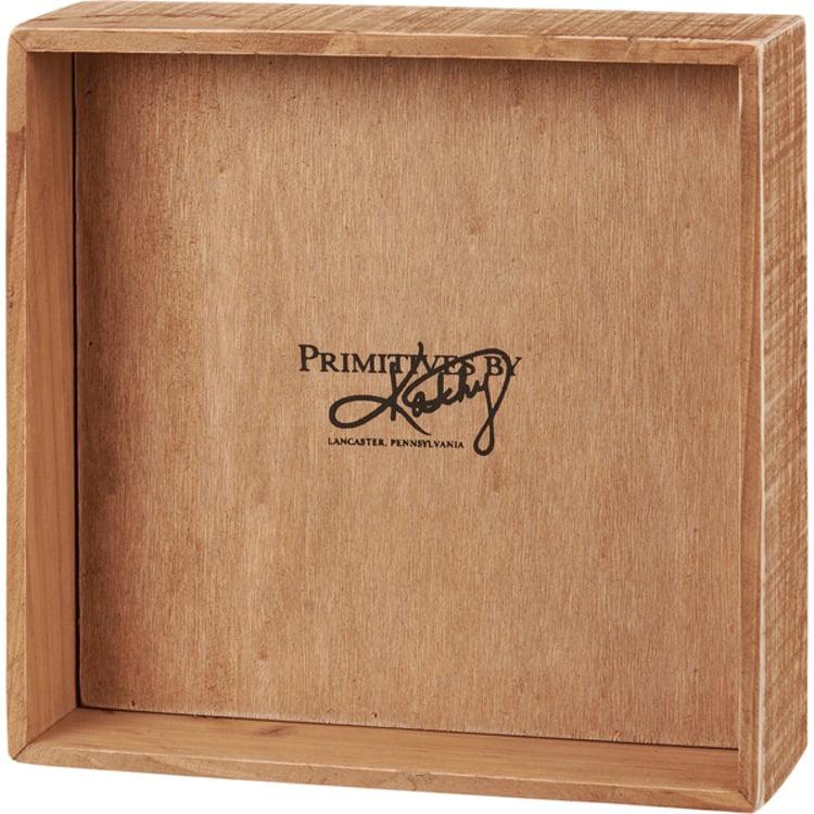 Primitives By Kathy Forever My Always Inset Box Sign