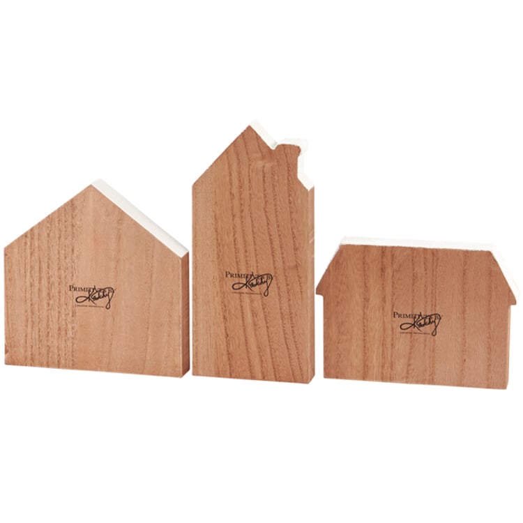 Primitives By Kathy Gingerbread House Chunky Sitter Set