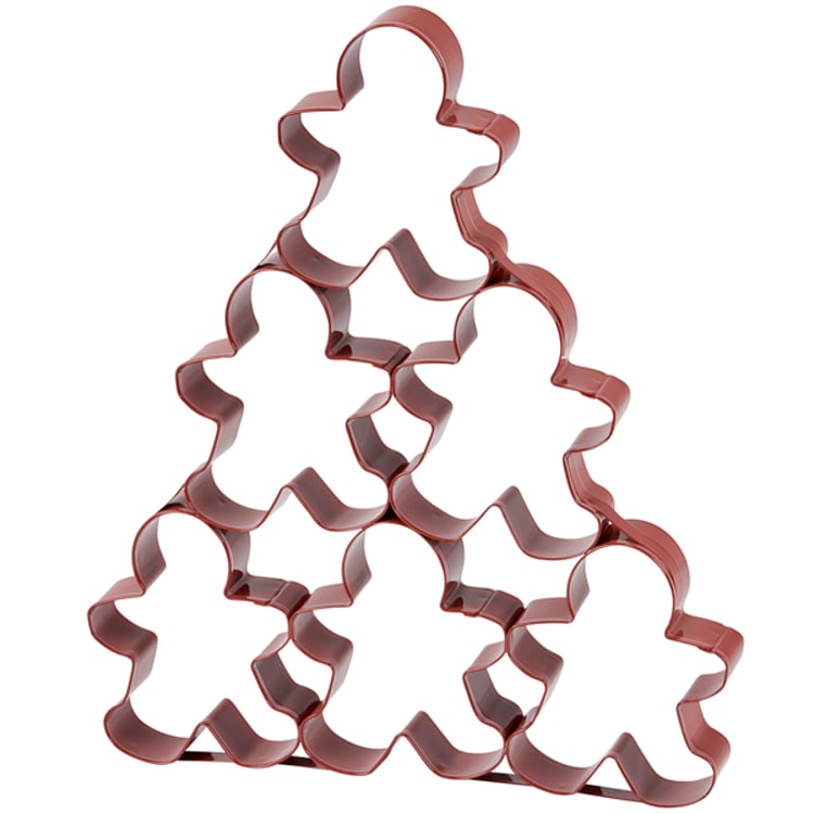 primitives by kathy Gingerbread Man Tree Cookie Cutter