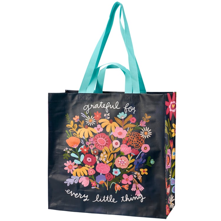 Primitives By Kathy Grateful For Every Little Thing Market Tote