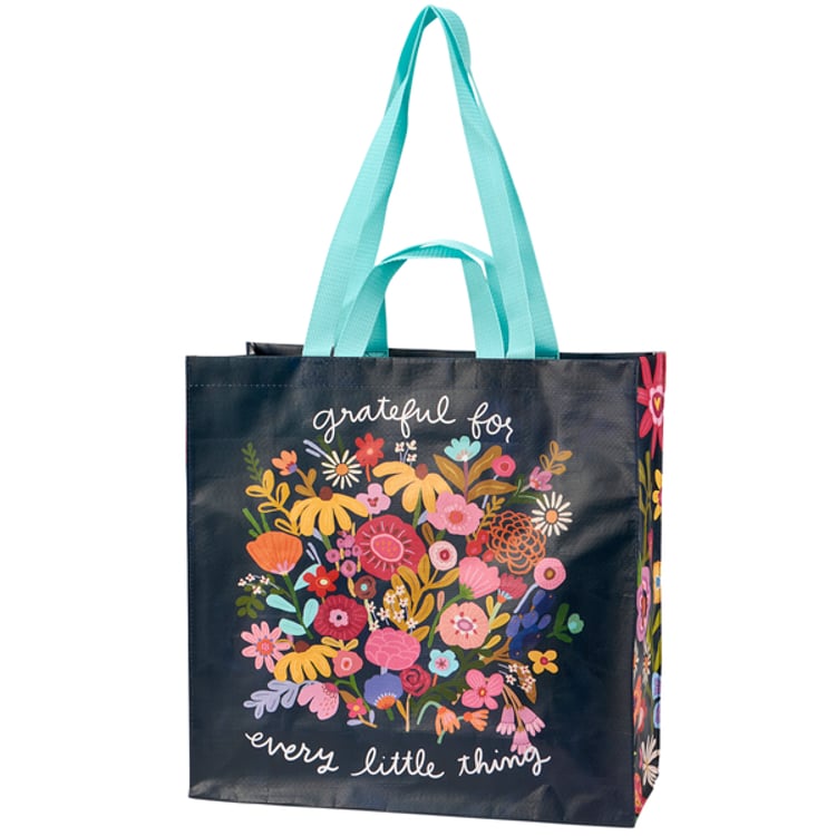primitives by kathy Grateful For Every Little Thing Market Tote