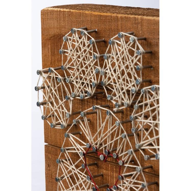 Primitives By Kathy Happiness In Our Hearts Forever String Art