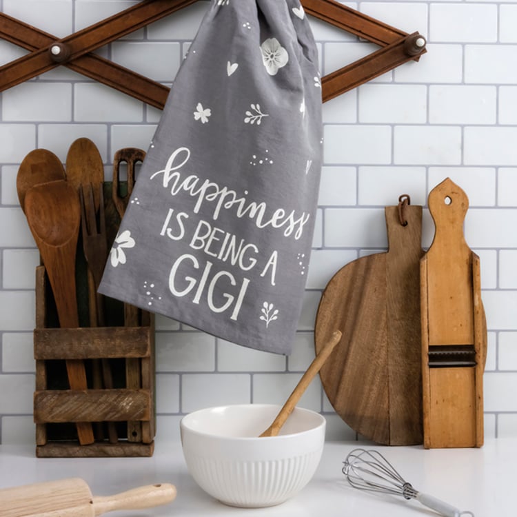 Primitives By Kathy Happiness Is Being A Gigi Kitchen Towel