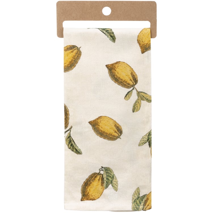 Primitives By Kathy Have A Zest For Life Kitchen Towel