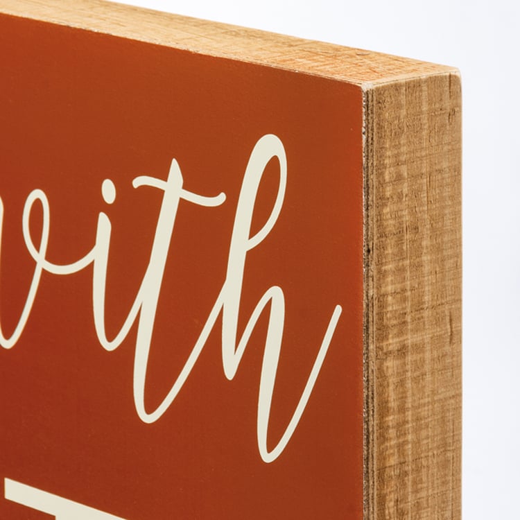 Primitives By Kathy It All Began With Love Box Sign