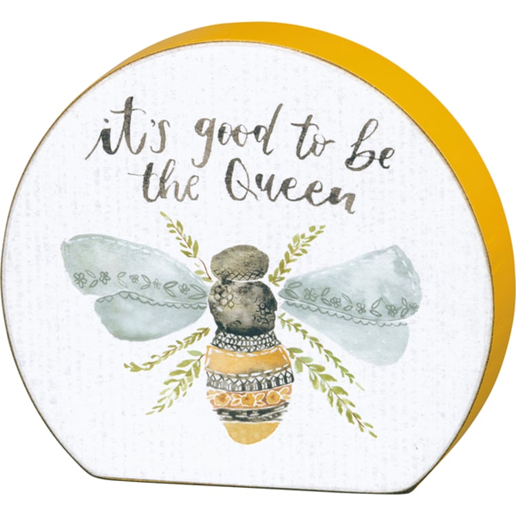 primitives by kathy It's Good To Be Queen Chunky Sitter