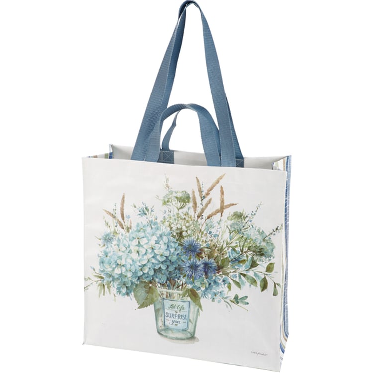primitives by kathy Let Life Surprise You Market Tote