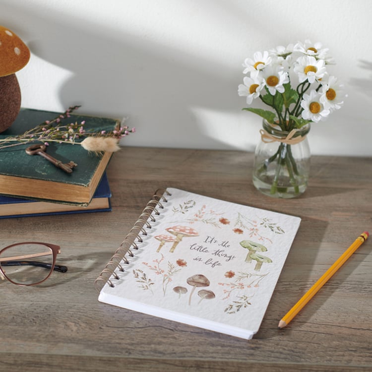 Primitives By Kathy Little Things In Life Spiral Notebook