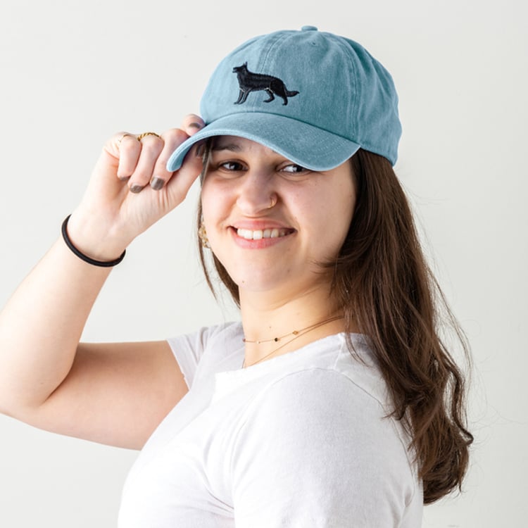 Primitives By Kathy Love My German Shepherd Baseball Cap