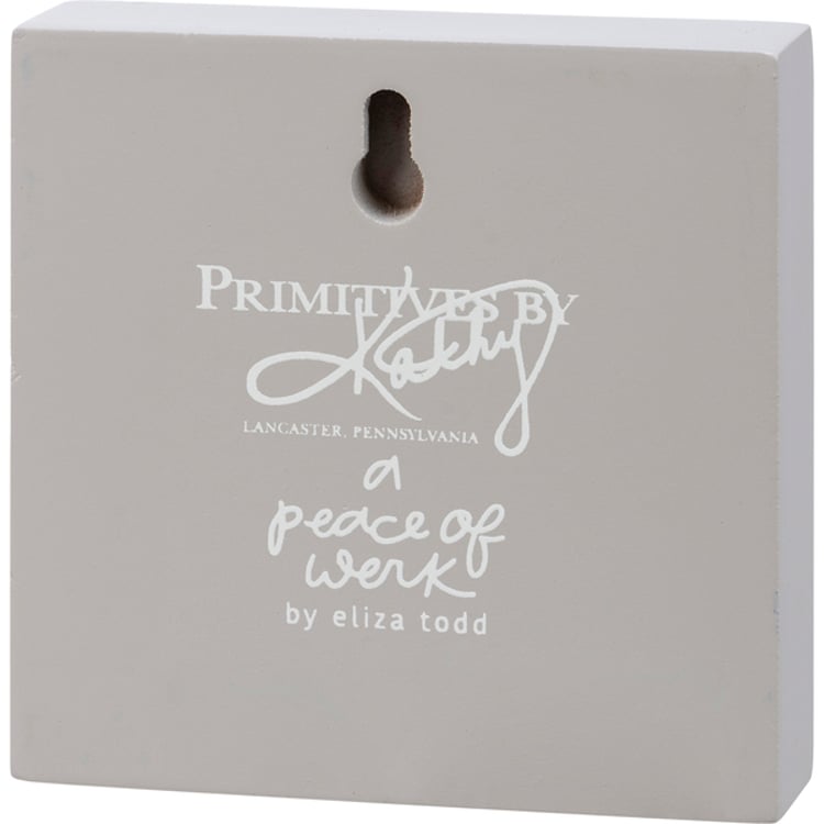 Primitives By Kathy Mom My First Friend My Best Friend Block Sign