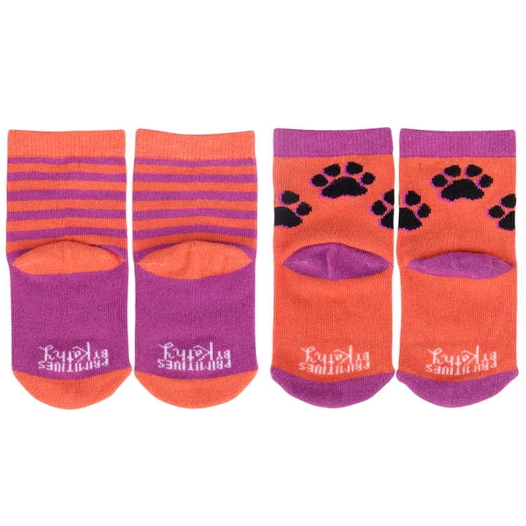 Primitives By Kathy My Sibling Has Paws Baby Sock Set