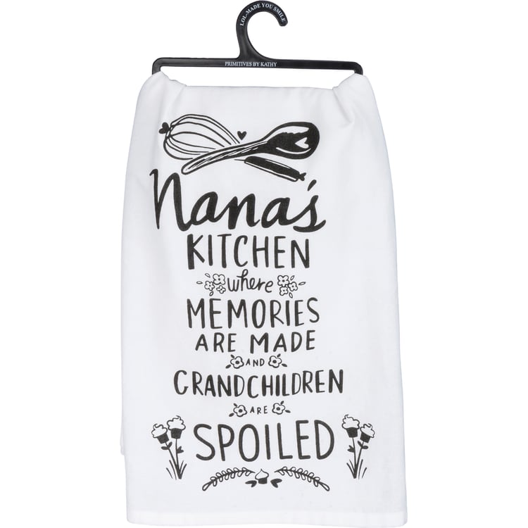 primitives by kathy Nana's Kitchen Where Memories Kitchen Towel