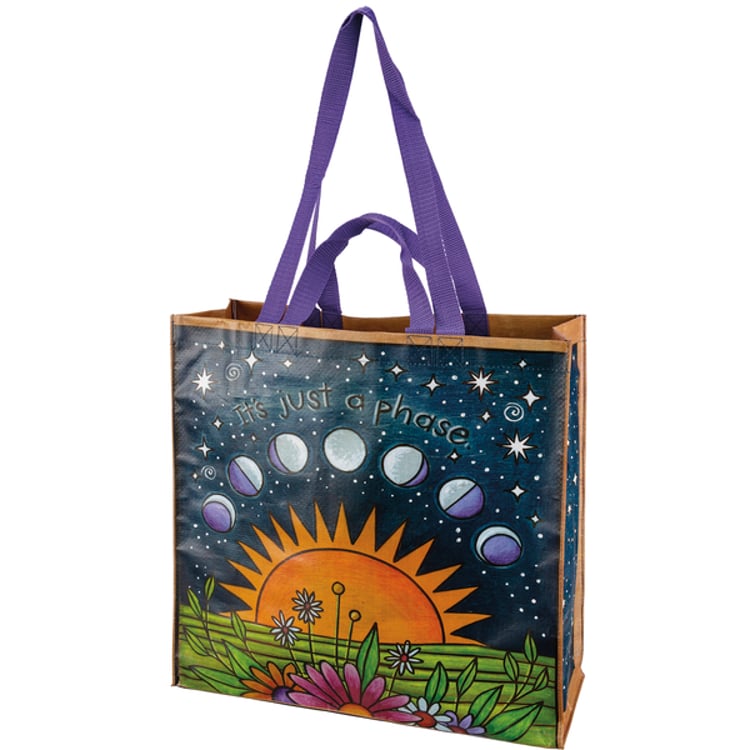 Primitives By Kathy Never Stop Looking Up Market Tote