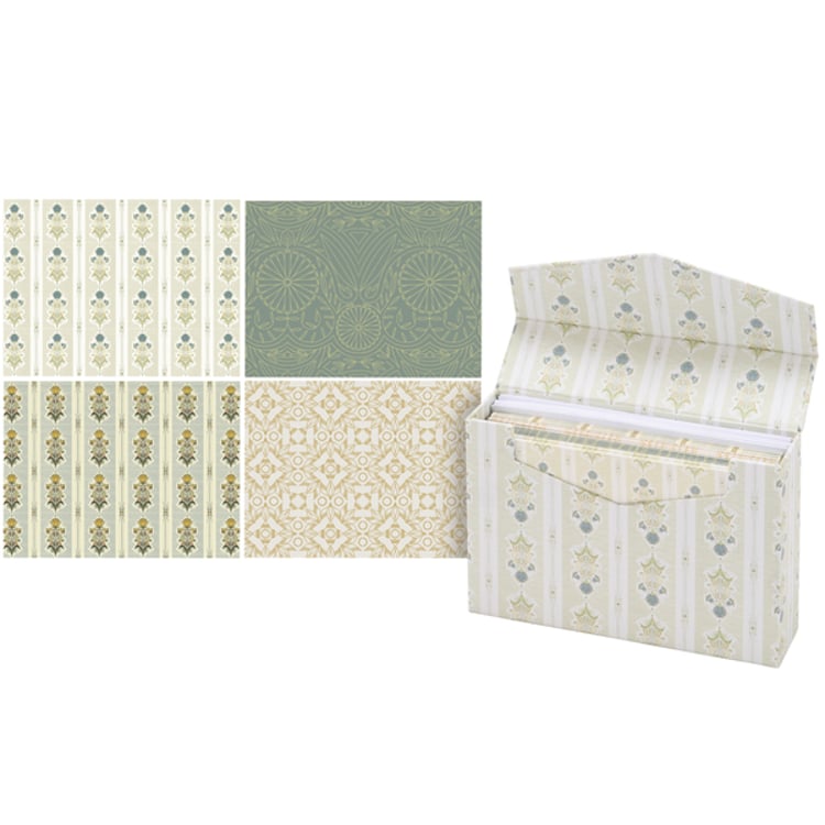 primitives by kathy Nouveau Botanical Note Card Set