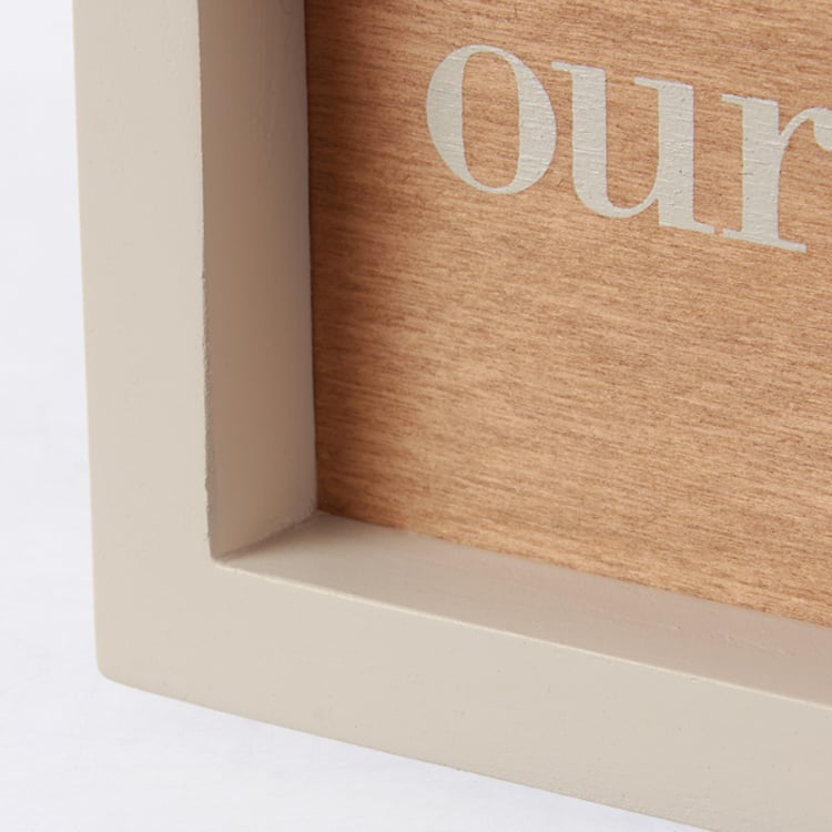 Primitives By Kathy Our Love Story Never Ends Inset Box Sign