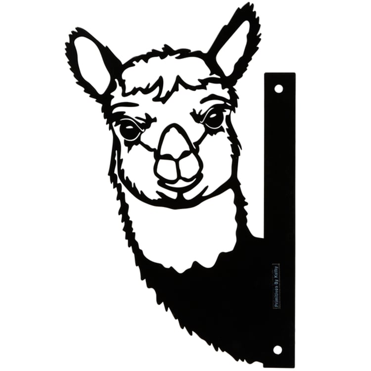 primitives by kathy Alpaca Metal Outdoor Art