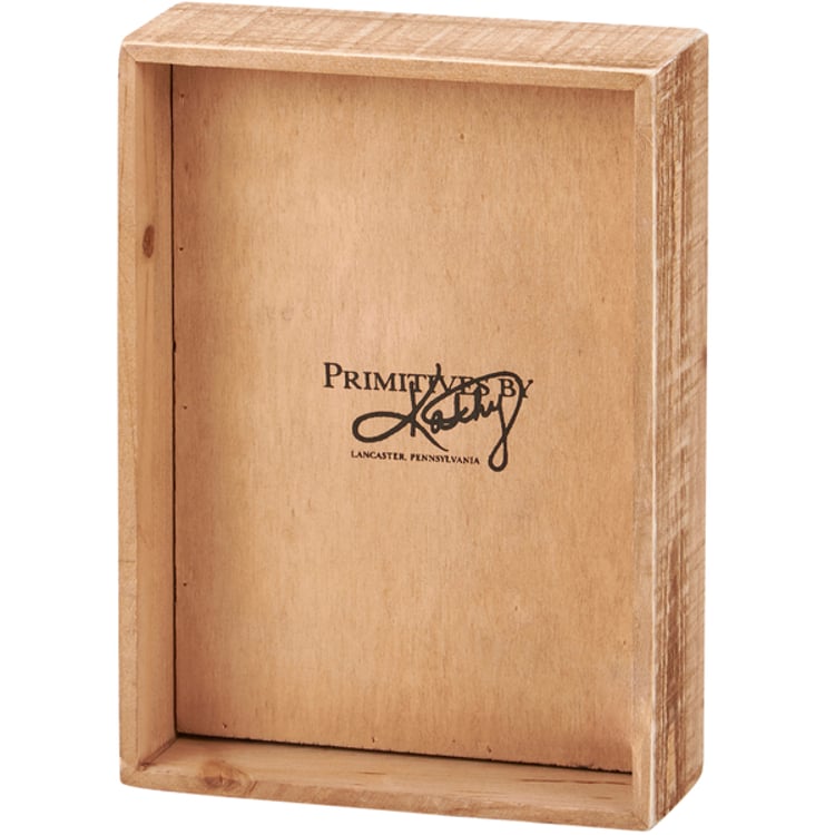 Primitives By Kathy Amazing Inset Box Sign