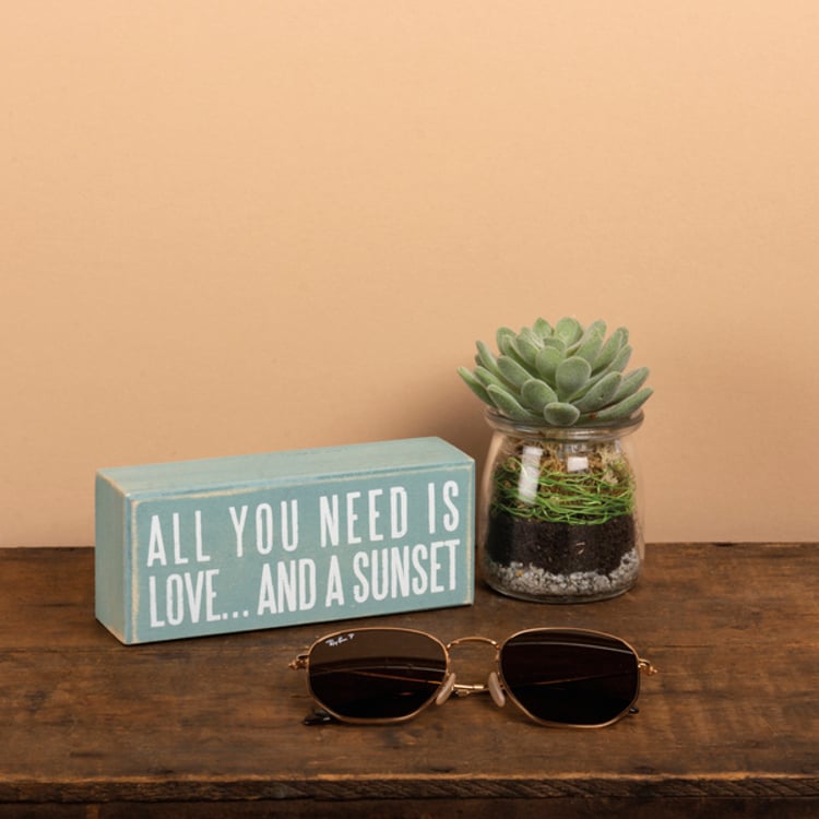 Primitives By Kathy And A Sunset Box Sign