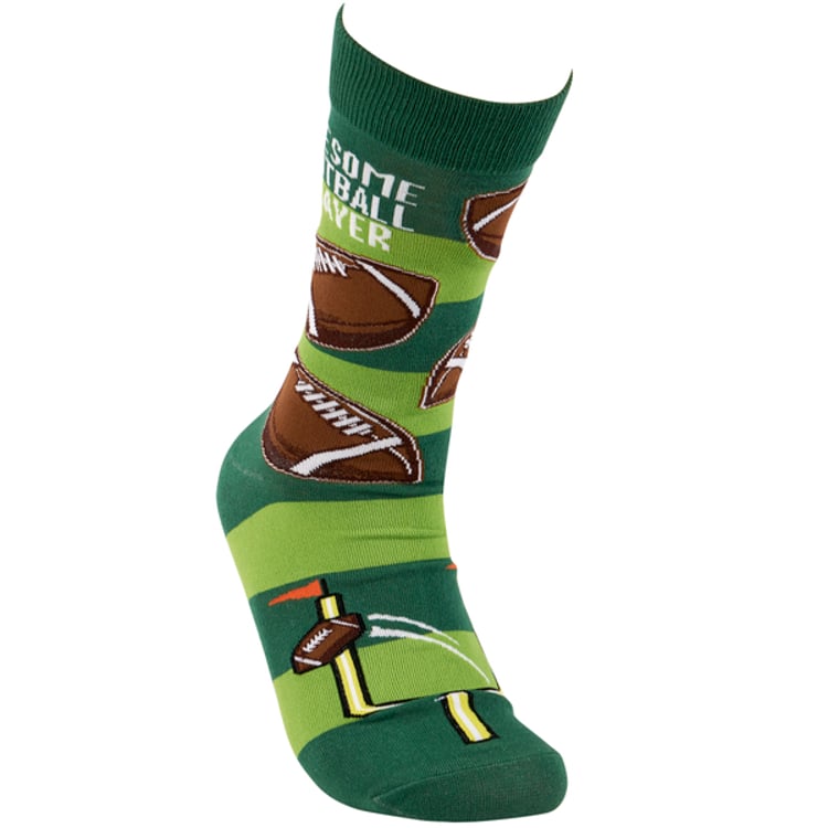 Primitives By Kathy Awesome Football Player Socks