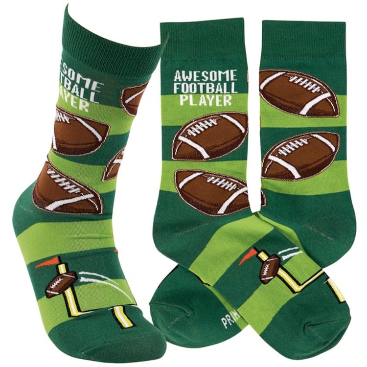 primitives by kathy Awesome Football Player Socks