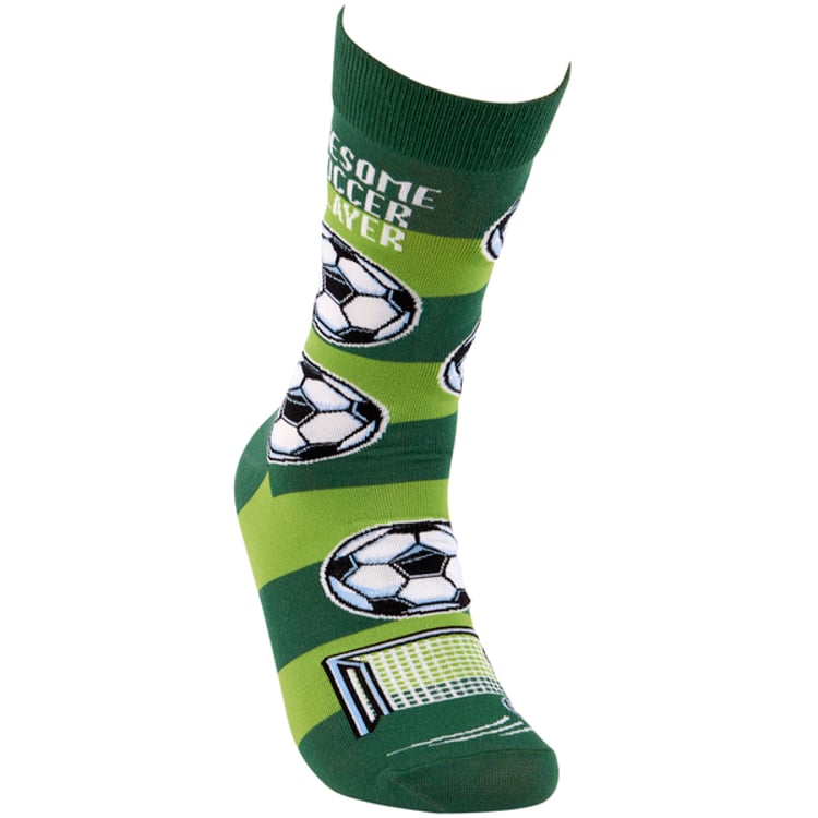 Primitives By Kathy Awesome Soccer Player Socks
