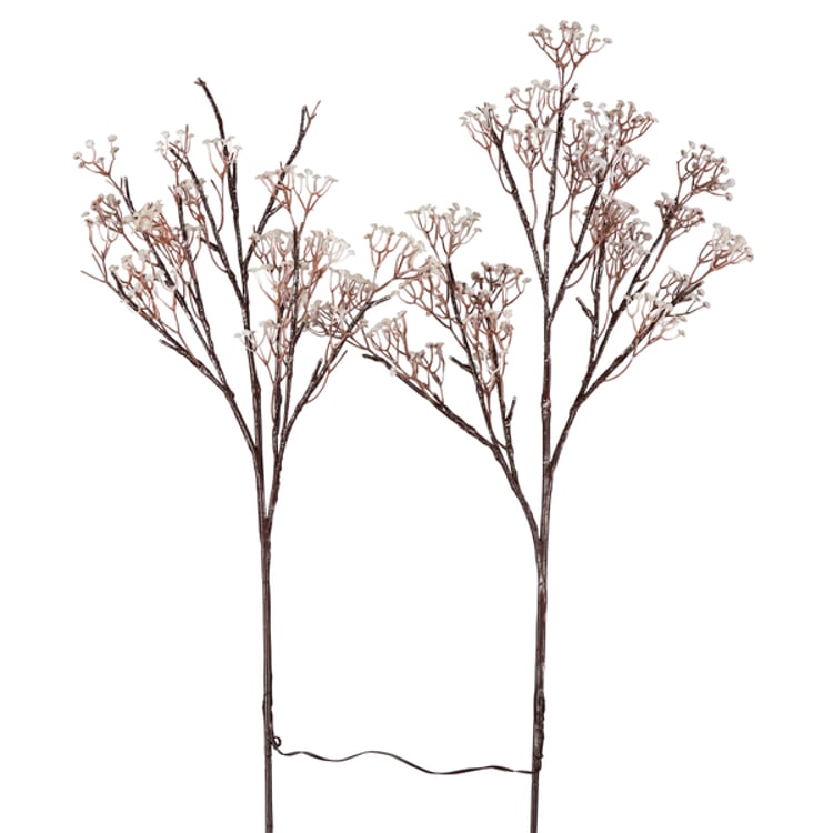 Primitives By Kathy Baby's Breath Lighted Twig