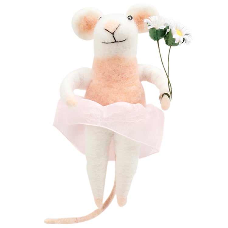 primitives by kathy Ballerina Mouse Critter