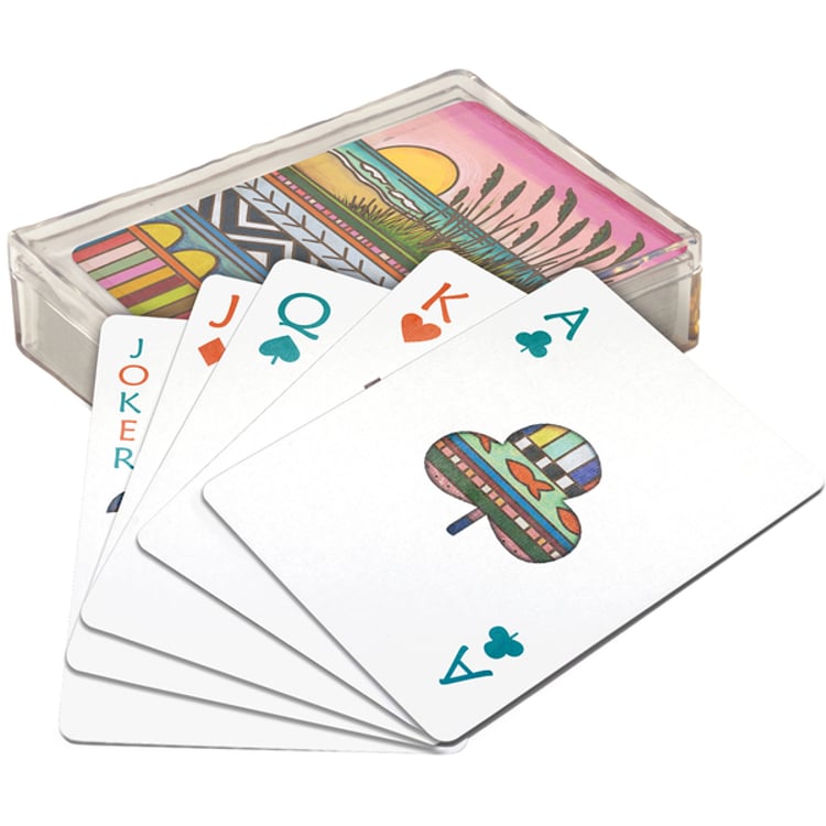 primitives by kathy Beach Playing Cards