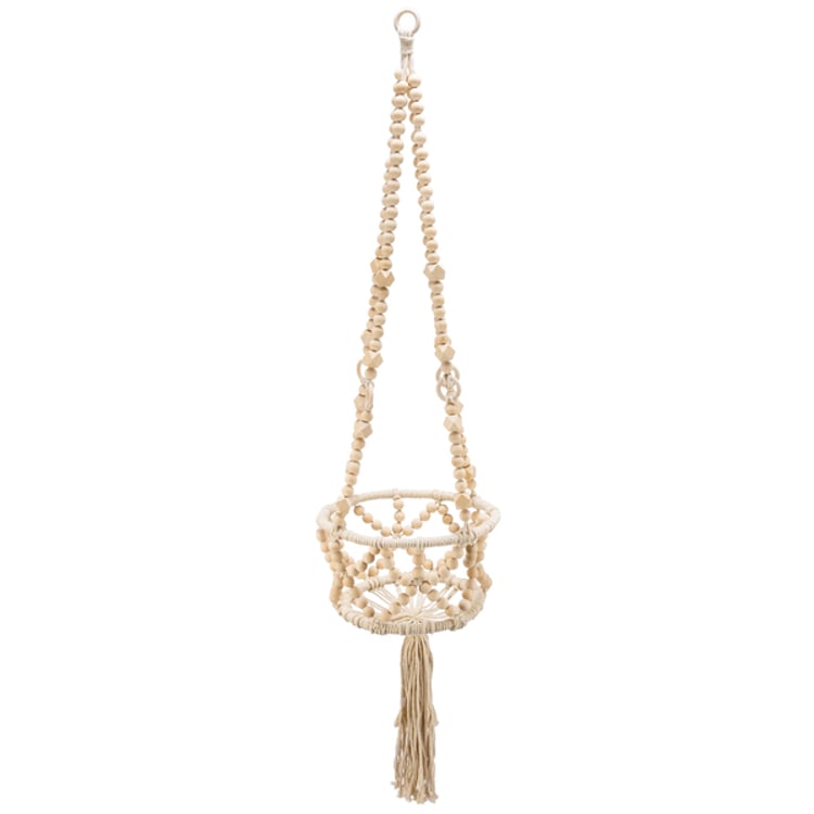 Primitives By Kathy Beaded Plant Hanger