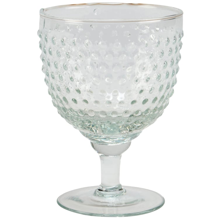 primitives by kathy Beaded Wine Glass