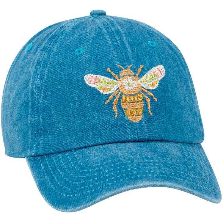 primitives by kathy Bee Happy Baseball Cap