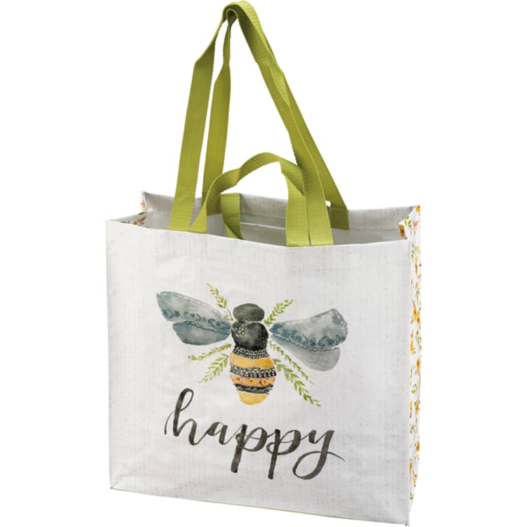 primitives by kathy Bee Happy Market Tote