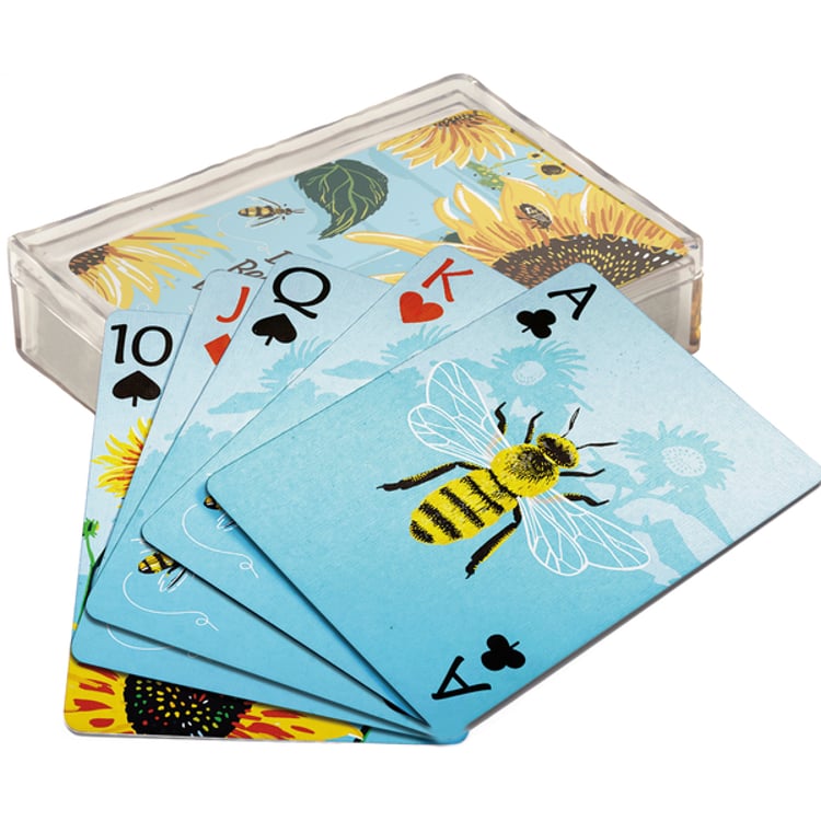 primitives by kathy Bee Happy Playing Cards