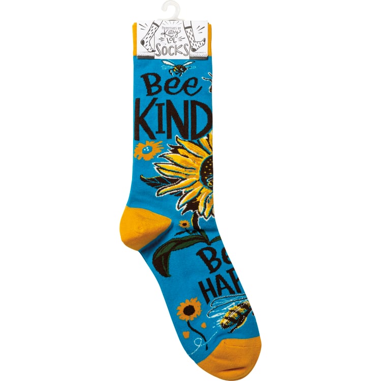 Primitives By Kathy Bee Kind Bee Happy Socks
